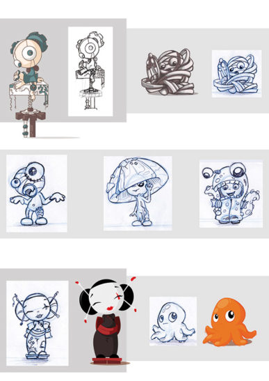 Illustrations numériques - Minyatura Studio