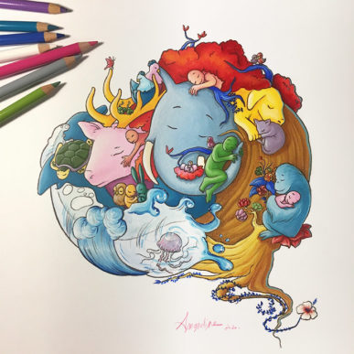 Illustrations traditionnelles - Minyatura Studio